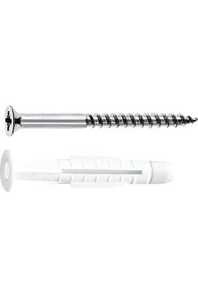 OEM Dibluri plastic cu șurub Tox Trika 8x51 mm, pachet 6 bucăți