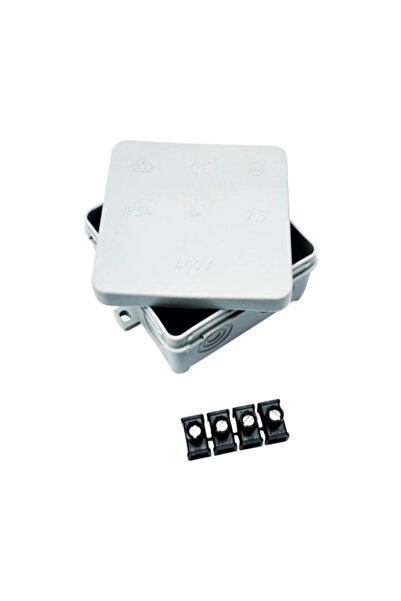 OEM Doză aplicată cu cleme de legătură Blass Elektro 75x75x35 mm IP54 gri