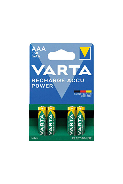OEM Acumulatori Ni-MH Varta AAA 1,2V 550mAh, pachet 4 bucăți