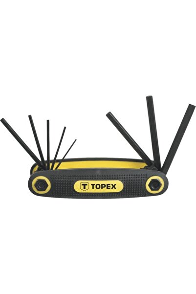 OEM Cheie multifuncțională Topex 1,5-6 mm, 8 capete hexagonale, crom-vanadiu