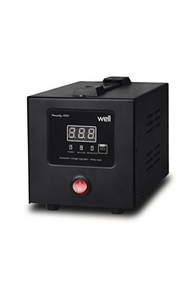 OEM Σταθεροποιητής τάσης με ρελέ Well Power Up 1000VA 600W