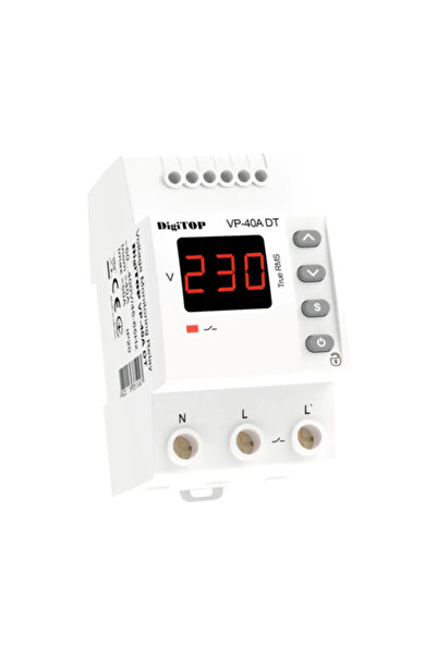 OEM Releu digital de protecție tensiune DigiTOP 40A monofazic, pentru tablou ...