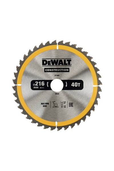 OEM Pânză DeWalt DT1953-QZ fierăstrău circular 216x30mm