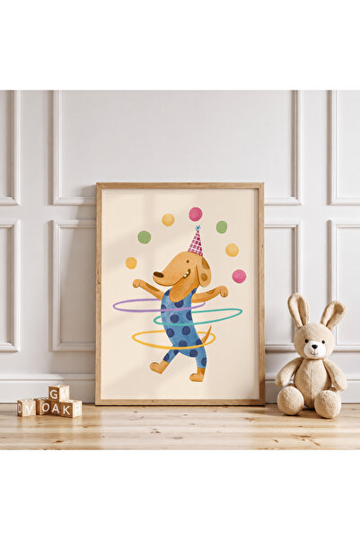 luxorpixels (Çerçevesiz) Sevimli Köpek Çocuk Odası Poster