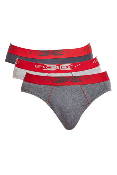 Bodycare Men's constrast belt rib brief Assorted 100% super combed cotton rib...