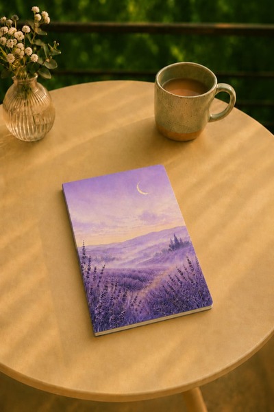 Sakin Sayfa Lavanta Ufku Defter