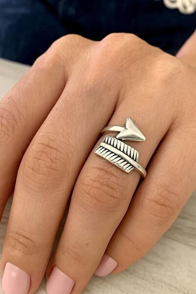 silverplated Ασημένιο δαχτυλίδι βέλος, Δαχτυλίδι περιτυλίγμενο, Ασημένιο στοι...