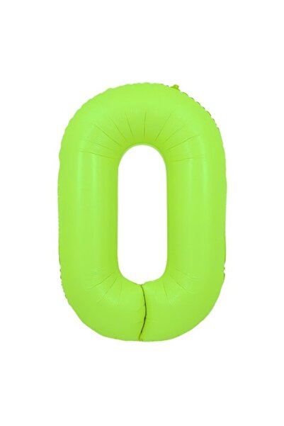 OEM Balon din folie număr, 102cm, Verde Neon