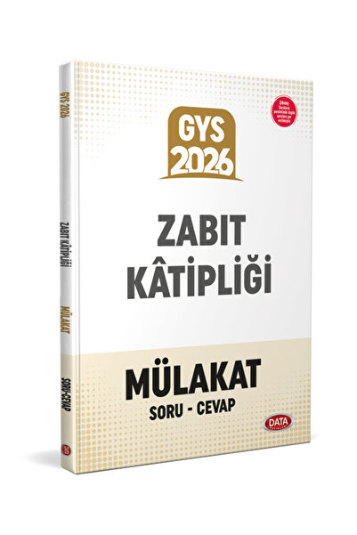 Data Yayınları Zabıt Katipliği Mülakat Soru - Cevap