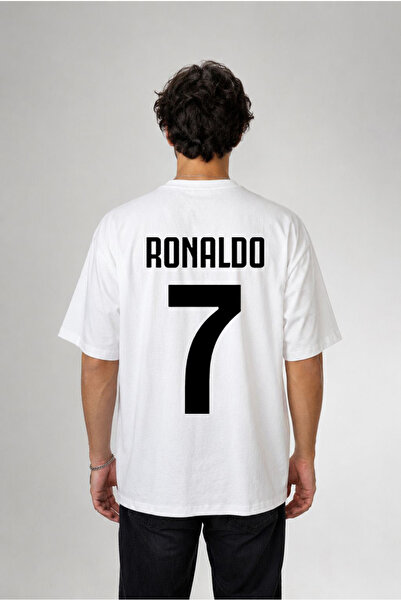 cesita Portugal World Cup Cristiano Ronaldo Printed Cotton White T-Shirt T-Shirt