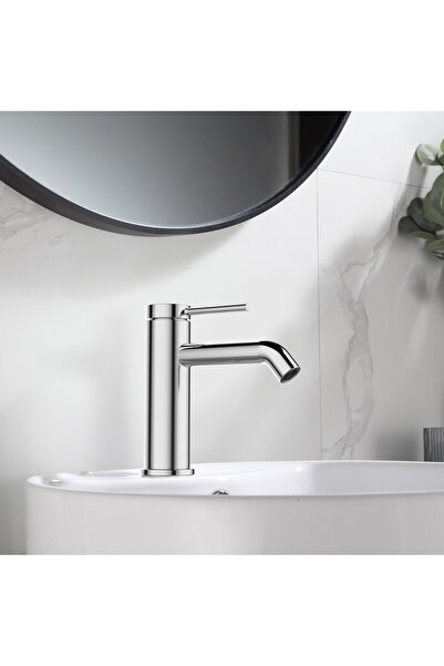 Karag JOAN Μπαταρία Νιπτήρα Χρωμέ 24601-424A