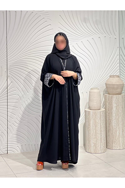 elegant veil Abaya "Jodqaat Kluash Butterfly" with Luxurious Barbie Fabric an...