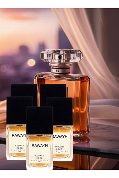 RAWAYH 5 قطع عطر كوكو 50 مل