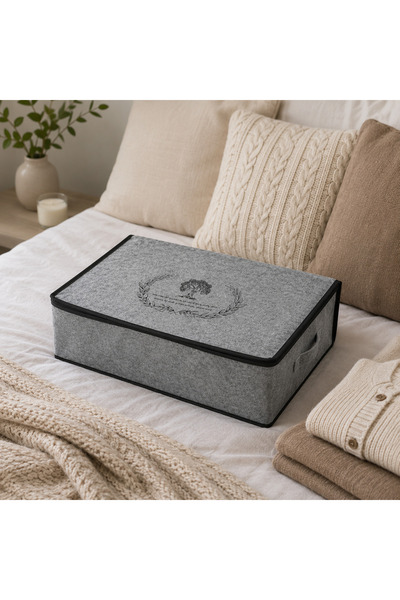Less Home Bazaaltı Keçe Sandık - Mega