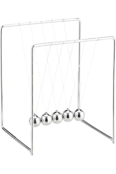 Ayawaska Pendul Newton din metal, accesoriu decorativ elegant pentru birou, d...