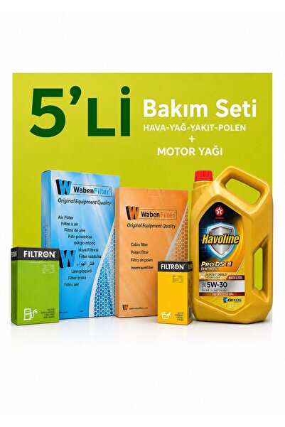 Bosch Filtron-Waben Chevrolet Aveo 1.3 Dizel Filtron-Waben Filtre Bakım Seti-...