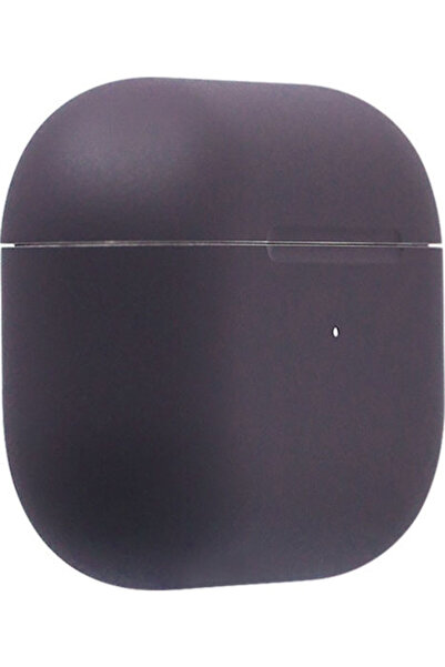 OEM Θήκη Σιλικόνης με Γάντζο Μωβ Ματ για Apple AirPods 4