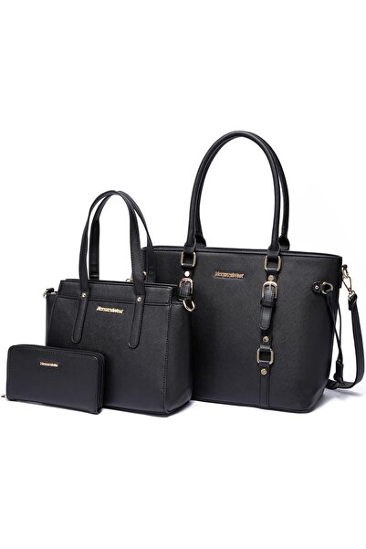 Montana West 3-Piece Handbag and Wallet Set for Women