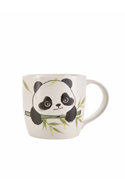 Paşabahçe Tropik Panda Ceramic Mug, Stylish Design