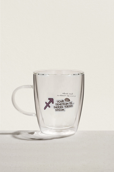 Paşabahçe Hıslı Seyler Sagittarius Zodiac Mug 330 Cc, Stylish Design