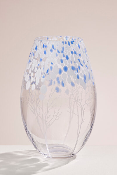 Paşabahçe Seasonal Vase Winter, Stylish Decorative Vase
