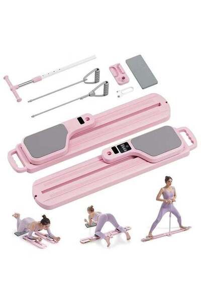 ELTRAZONE Multifunctional Pilates Reformer Machine with Smart Display, Home P...