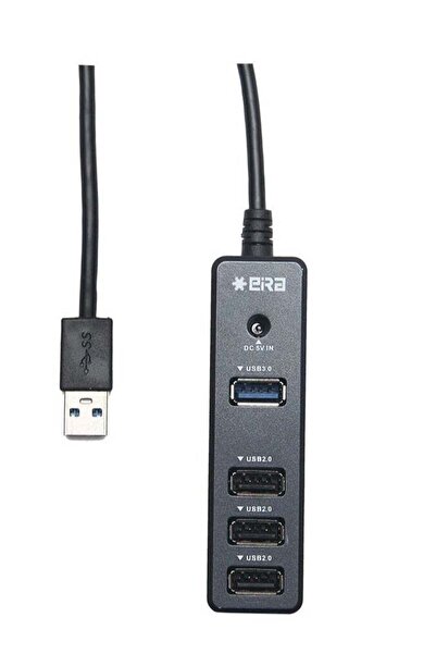 Generic موزع USB 2.0 عالي السرعة من النوع A مع 4 منافذ مخصصة (منفذ واحد علوي ...