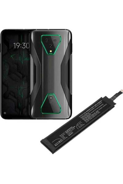 ELTRAZONE Replacement High-Quality Original Battery for Xiaomi Shark 3 – Blac...