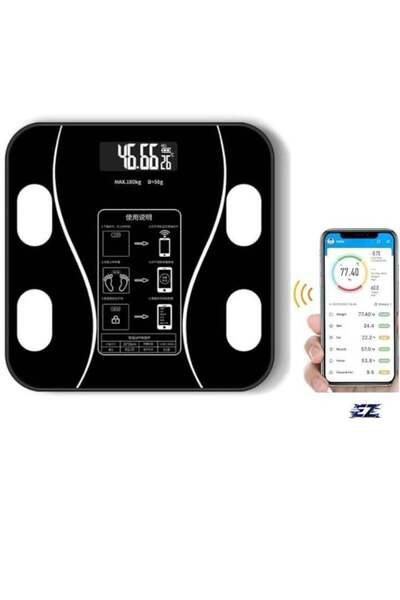 ELTRAZONE Smart Weight Scale – Body Fat Scale with Bluetooth, Wireless App Sy...