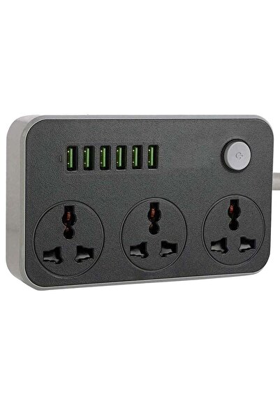 ELTRAZONE 3.4 A Smart Extension Board with 3 Universal Socket and Surge Prote...