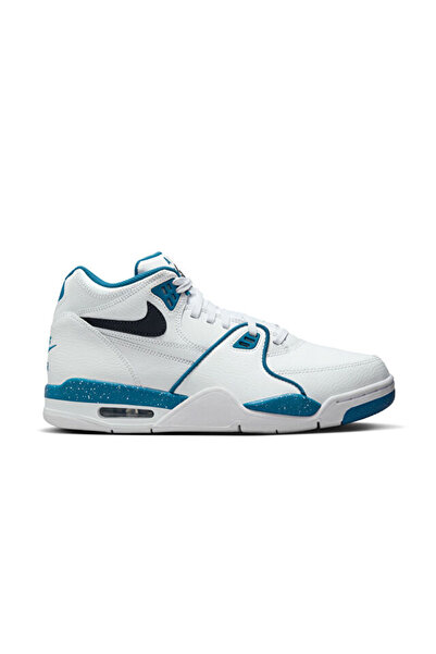 Nike Air Flight 89 Retro Basketbol ve Günlük Spor Ayakkabı Beyaz / Mavi / Koy...