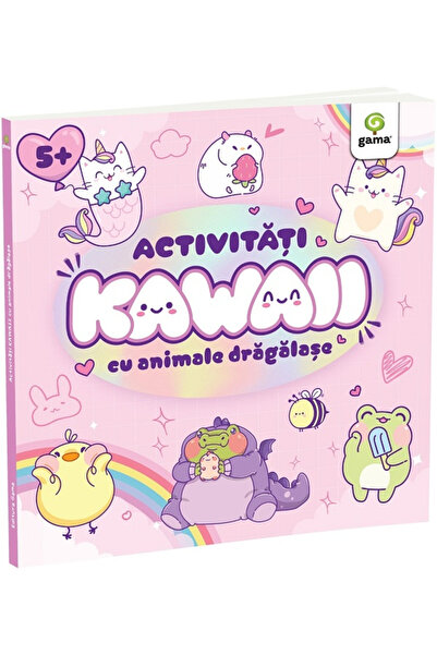Editura Gama Activități Kawaii cu Animale Drăguțe, - Editura Gama