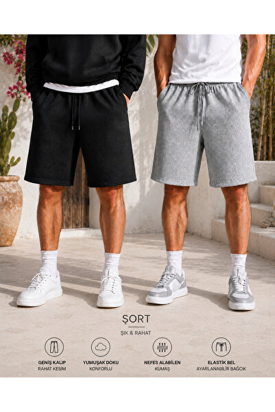 BERYY MODA Reflect Your Style with the Dual Black and Grey Stylish and Comfor...