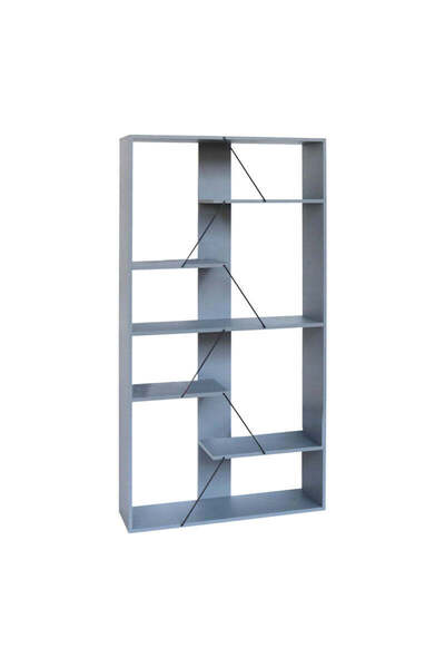 Adore Biblioteca Tars, Gri, 84x26x154 cm