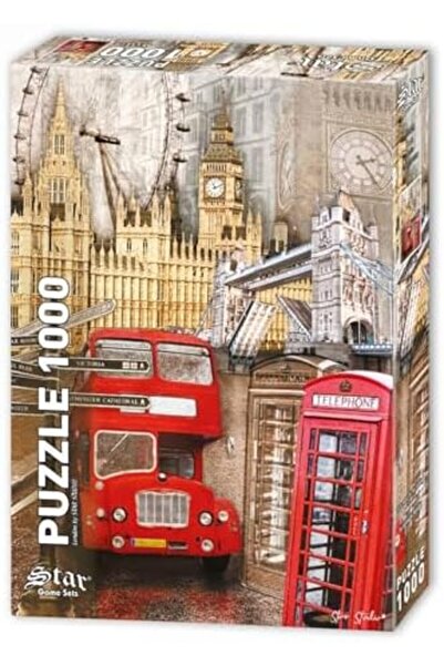 Yıldızan Star Game Tools London, 1000 Piece Puzzle 931845