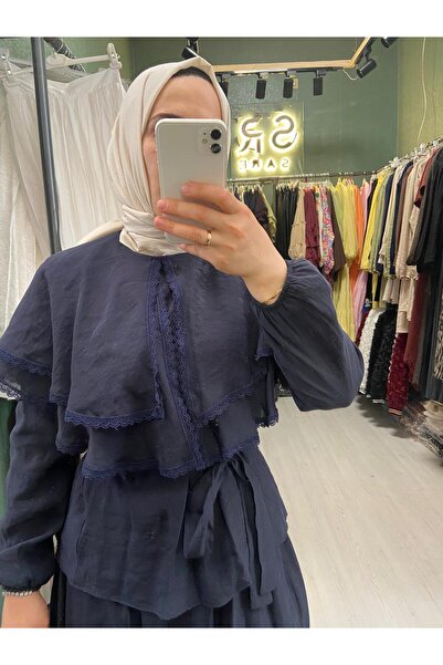 RİMA Collar Detailed Skirt Suit