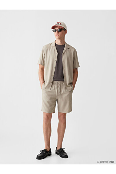 LC Waikiki Standard Fit Belmando Fabric Men's Shorts for Style Enthusiasts fr...