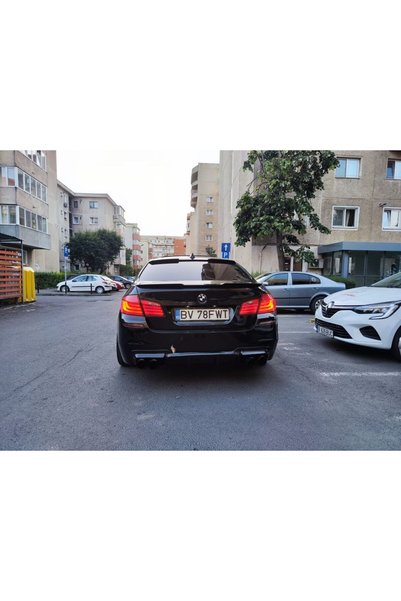 BMW Eleron portbagaj Spoiler sport / lip portbagaj Seria 5 F10 model M4 vopsit negru lucios