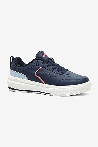 Campus Women OGL-07 Memory Foam Lace-Up Sneakers-Navy