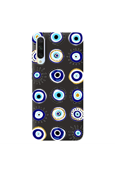 Other Xiaomi Mi 9 Lite Beads Black Colored Silicone TPU Θήκη