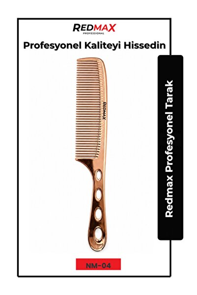 Redmax Professional Redmax Metallic Professional Hairdresser Comb – Stylish D...
