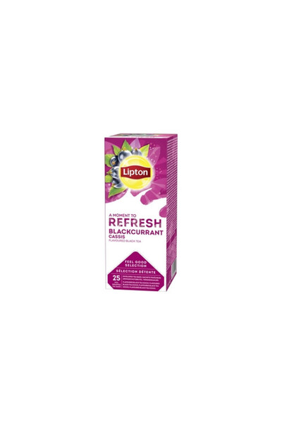 Lipton Ceai aromatizat Lipton, 25 plicuri, coacaza neagra, 40g