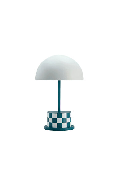 PRINTWORKS Lampă LED portabilă Riviera, - PW00593, turcoaz/alb