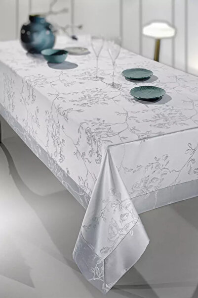 Guy Laroche Τραπεζομάντηλο Αγροτικό Ασημί 160x260
