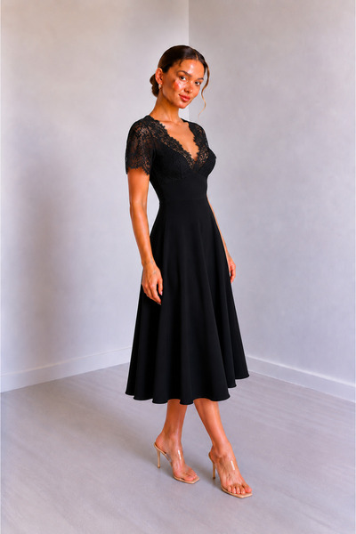 DRESSIFY WOMEN’S FASHION Γυναικείο κοντομάνικο φόρεμα νυχτικό με διπλό στήθος...