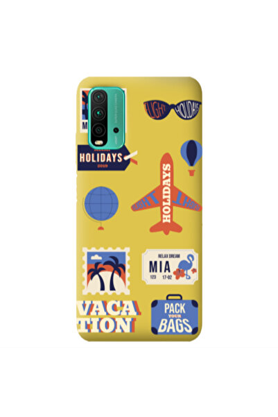 Other Xiaomi Poco M3 Vacation Yellow Colored Silicone TPU Θήκη