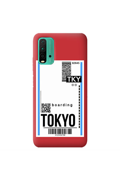 Other Xiaomi Poco M3 Tokyo Boarding Red Colored Silicone TPU Θήκη