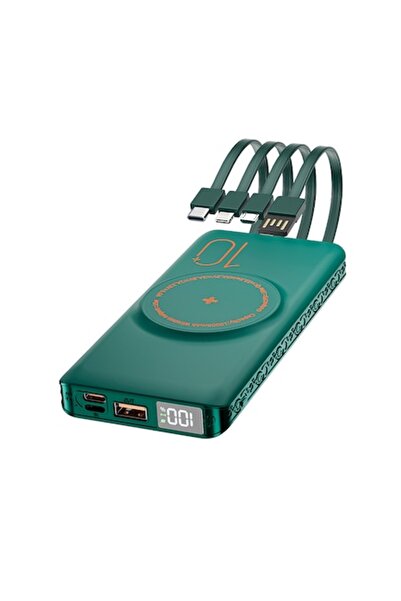 TU&YA Tuya Power Bank Wireless 4-în-1 cu Magnet, Încărcare Wireless Rapidă de...