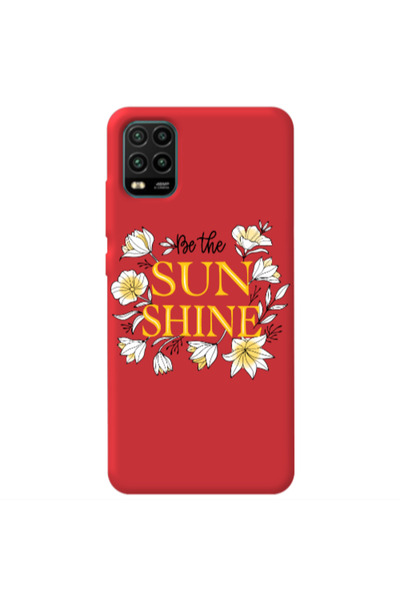 Other Xiaomi Mi 10 Lite Sun Shine Red Colored Silicone TPU Θήκη