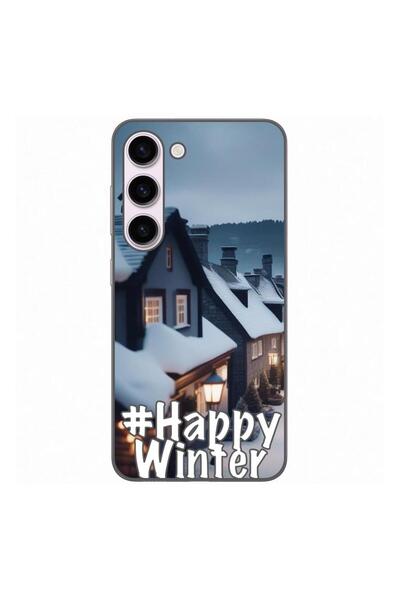 OEM Husa compatibila cu Samsung Galaxy S23 Silicon Gel Tpu Model Happy Winter